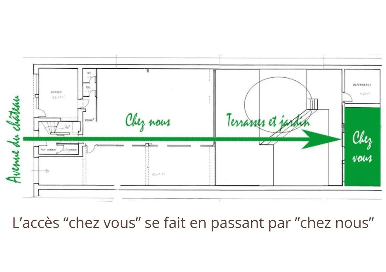 Δωμάτια σε οικογενειακή κατοικία Le Relais De Montchat Λυών